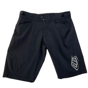 Troy Lee Designs MTB Shorts Flowline Unlined Mens 34 Black Mountain Bike Cycling